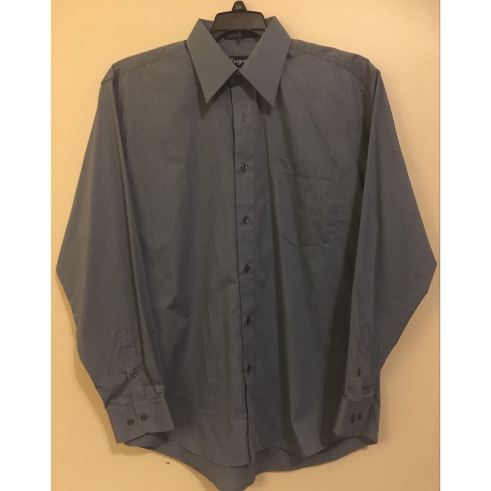 Long Sleeve Men’s Dress Shirt by Brigad